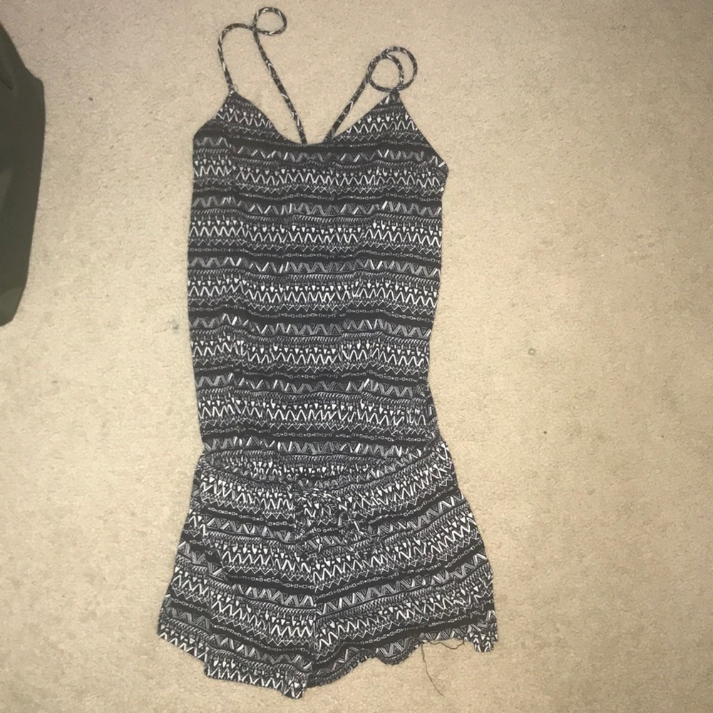 Patterned Romper